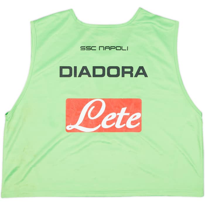 2008-09 Napoli Diadora Training Bib - 7/10 - (L)