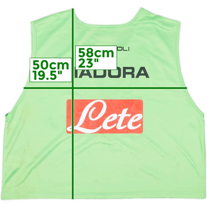 2008-09 Napoli Diadora Training Bib - 7/10 - (L)