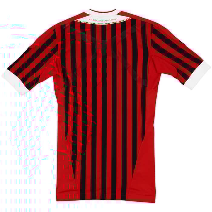 2011-12 AC Milan Player Issue Home Shirt (M)