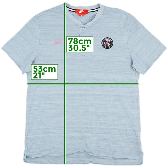 2018-19 Paris Saint-Germain Nike Polo Shirt - 8/10 - (XL)