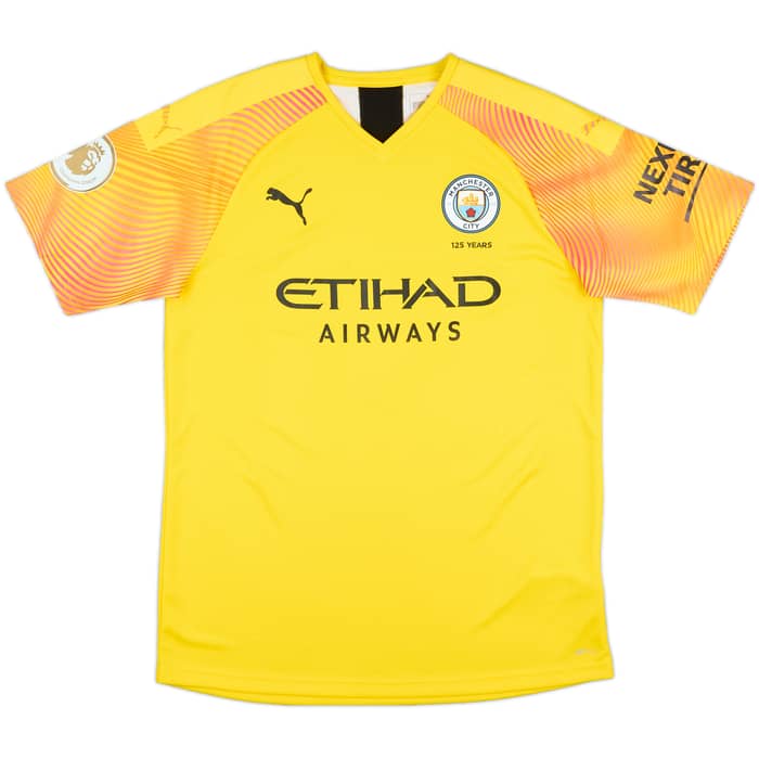 2019-20 Manchester City Match Issue GK Shirt Ederson M. #31