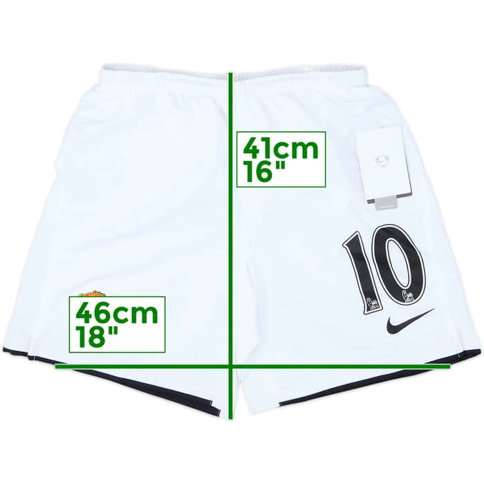 2007-09 Manchester United Home Shorts #10 (Rooney) (M.Boys)