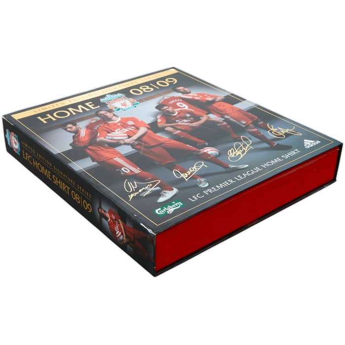 2008-09 Liverpool Limited Edition 'Signed' Home Shirt 4085 - 9/10 - (XL)