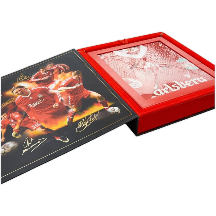 2008-09 Liverpool Limited Edition 'Signed' Home Shirt 4085 - 9/10 - (XL)