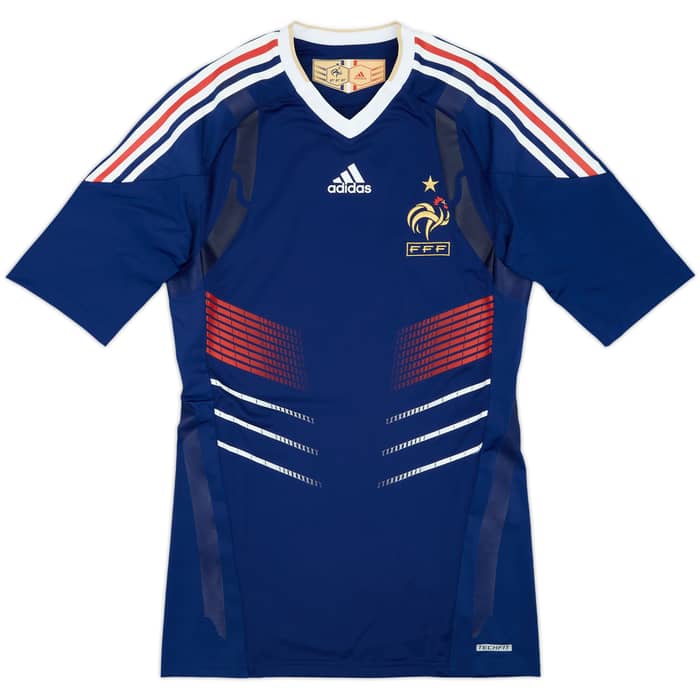 2009-10 France Player Issue Techfit Special Edition Home Shirt - 10/10 - (L)