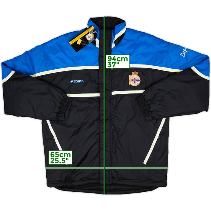 2006-07 Deportivo Joma Padded Bench Coat (L)