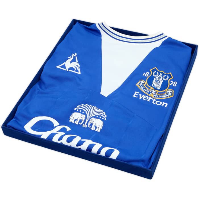 2009-10 Everton Limited Edition Commemorative Home Shirt Nº 0293 - 7/10 - (M)