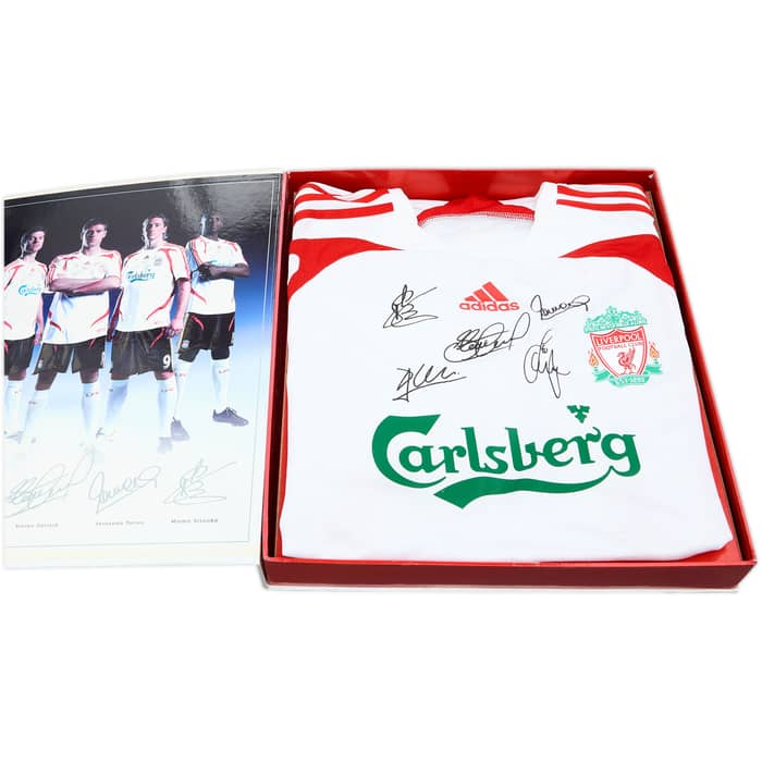 2007-08 Liverpool Limited Edition Away Shirt N° 1242 (L)