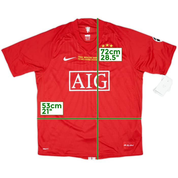 2007-09 Manchester United Limited Edition Home Shirt 07275/10000 (L)