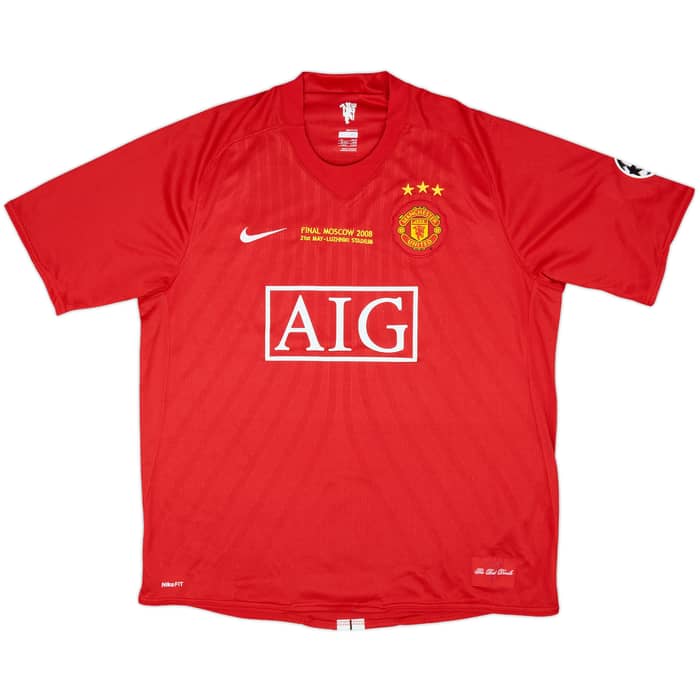 2007-09 Manchester United Limited Edition Home Shirt 09335/10000 - 10/10 - (XL)
