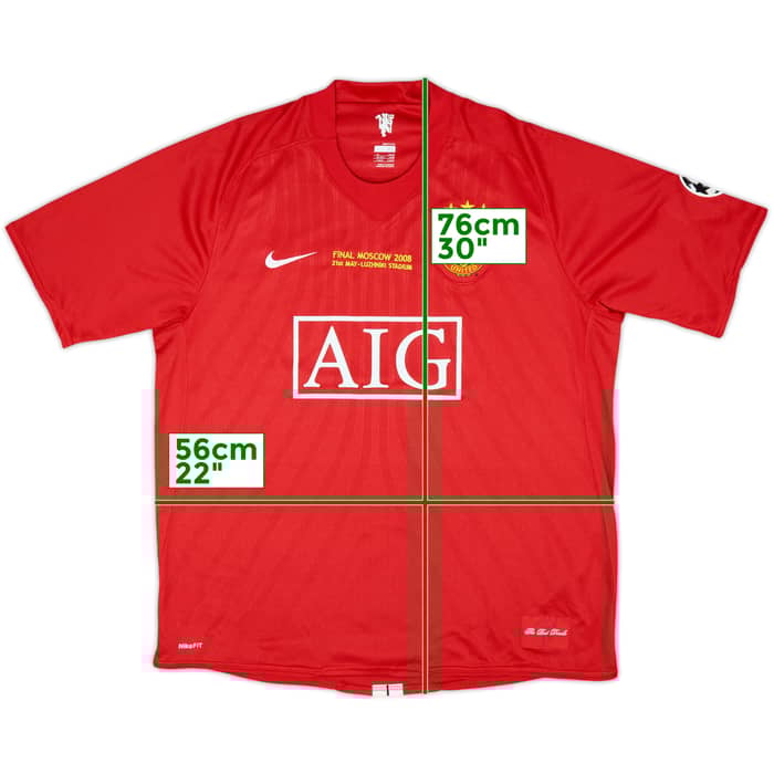 2007-09 Manchester United Limited Edition Home Shirt 09335/10000 - 10/10 - (XL)