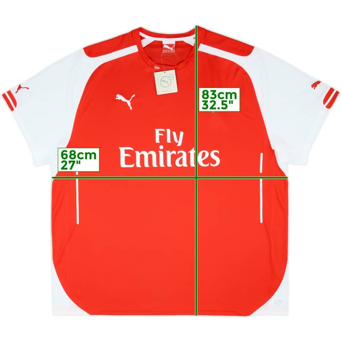 2014-15 Arsenal Special Edition Home Shirt (4XL)