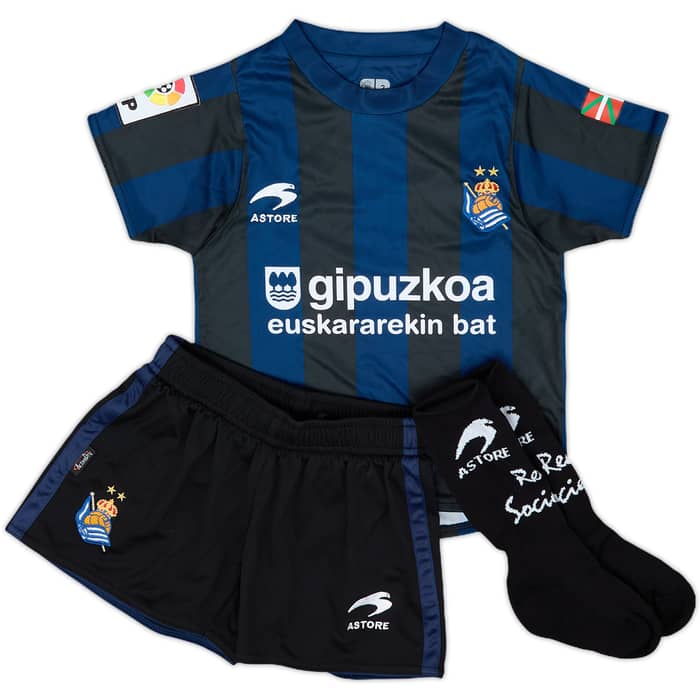 2010-11 Real Sociedad Away Full Kit - 10/10 - (18-24 Months)
