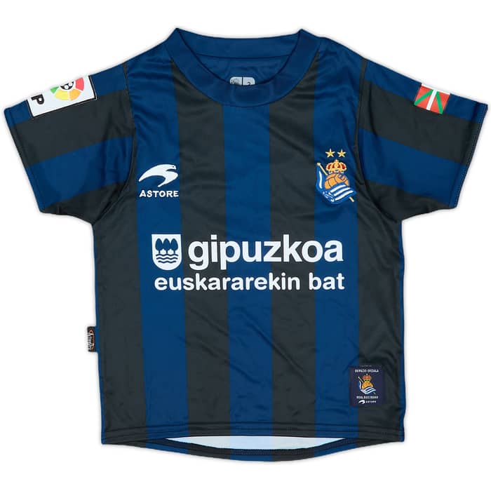 2010-11 Real Sociedad Away Full Kit - 10/10 - (18-24 Months)
