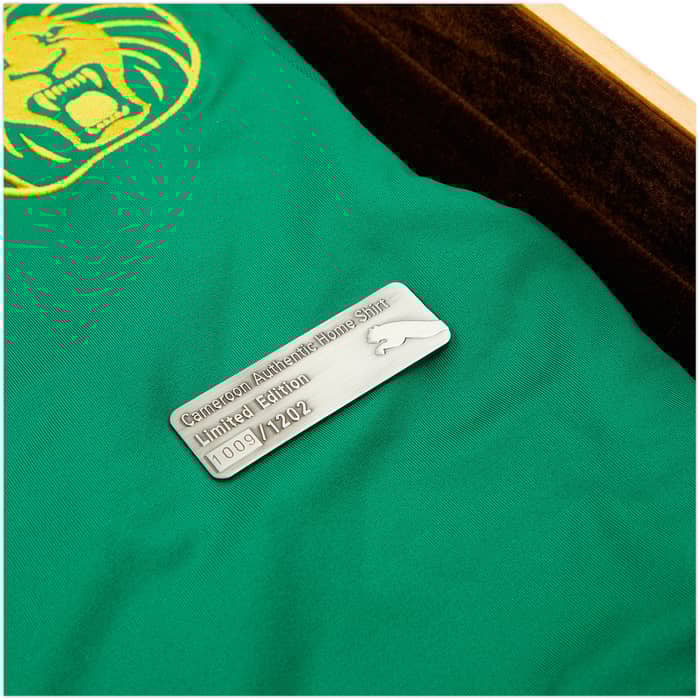 2010-11 Cameroon Limited Edition Player Issue Home Shirt 1009/1202 (S)
