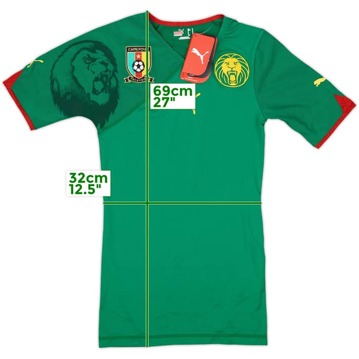 2010-11 Cameroon Limited Edition Player Issue Home Shirt 1009/1202 (S)