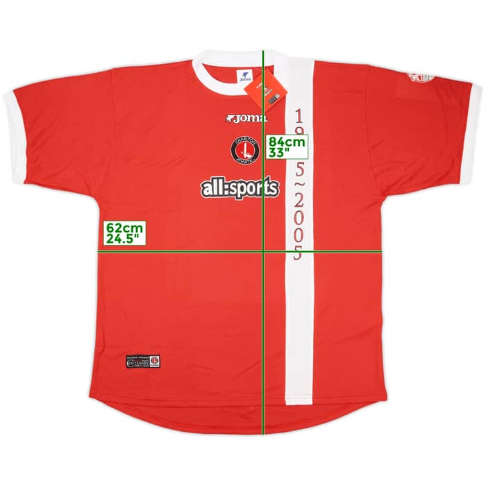 2005-06 Charlton Athletic Special Edition Centenary Shirt (XL)