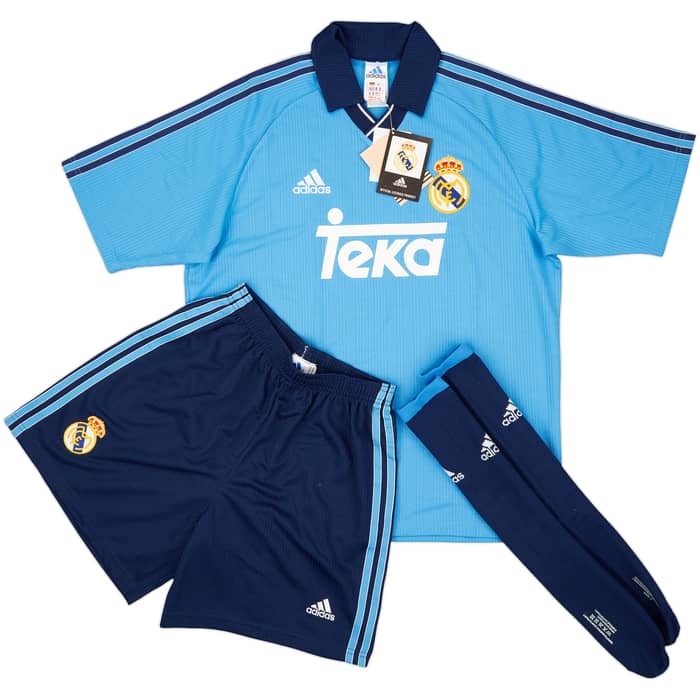1999-00 Real Madrid Special Edition Third Full Kit (XL.Boys)