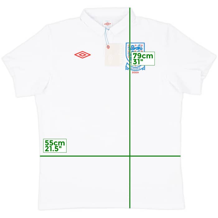 2009-10 England Special Edition 'South Africa' Home Shirt #9 (L)