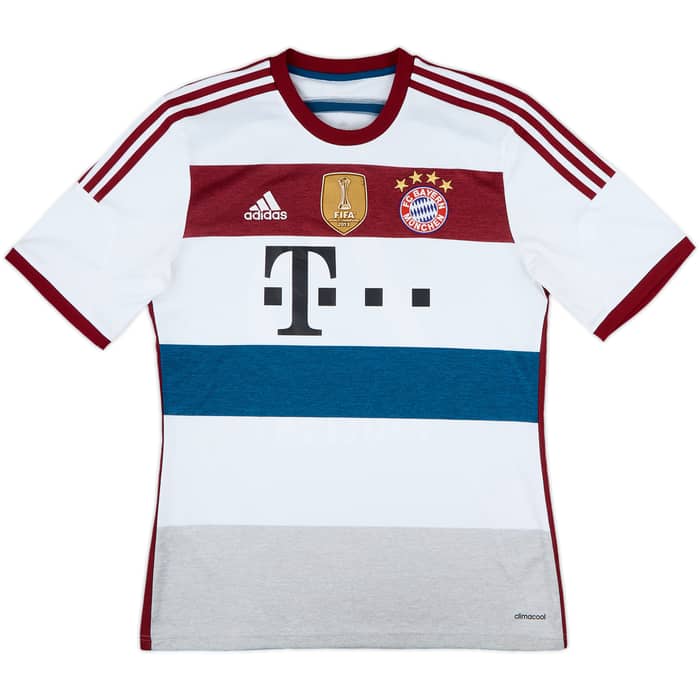 2014-15 Bayern Munich Away Shirt Muller #25 - 8/10 - (M)