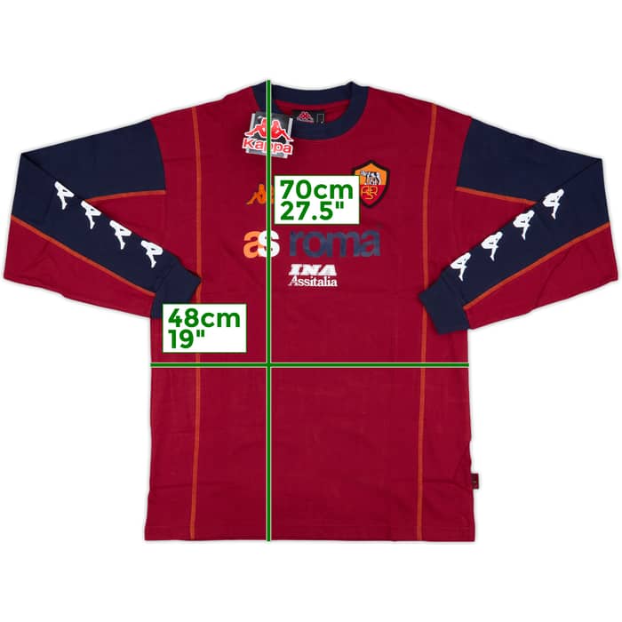 2000-02 Roma Kappa Training L/S Shirt (L)