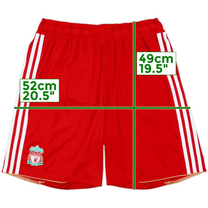 2010-12 Liverpool Home Shorts - 7/10 - (L)