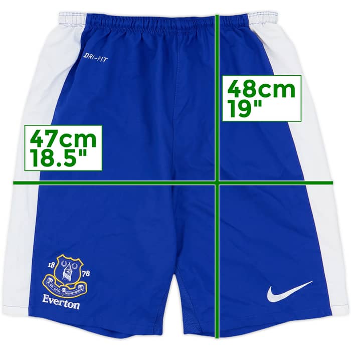 2012-13 Everton Third Shorts - 8/10 - (S)