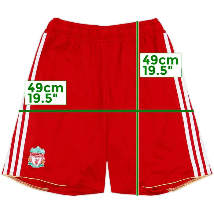 2010-12 Liverpool Home Shorts - 6/10 - (M)