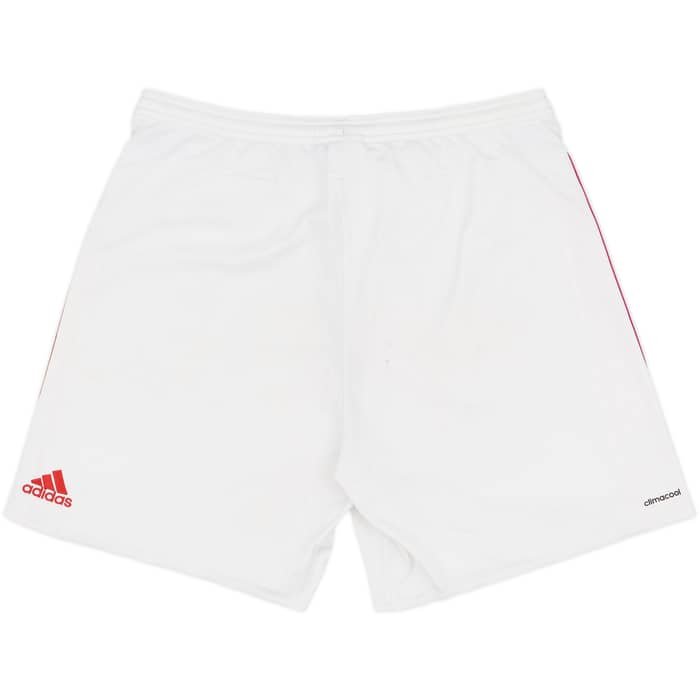 2015-16 Manchester United Home Shorts - 5/10 - (XL)