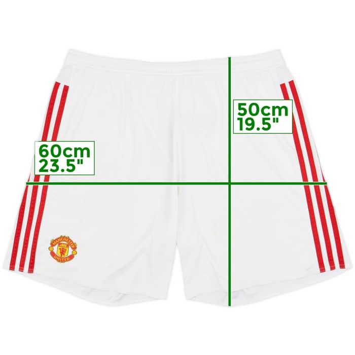 2015-16 Manchester United Home Shorts - 5/10 - (XL)
