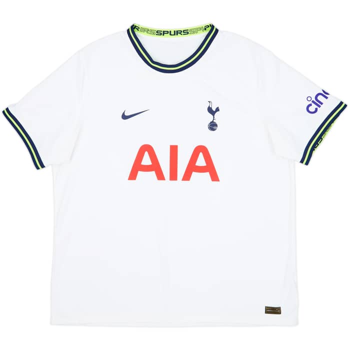2022-23 Tottenham Authentic Home Shirt Son #7 - 10/10 - (XXL)