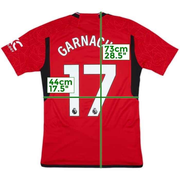 2023-24 Manchester United Home Shirt Garnacho #17 (S)