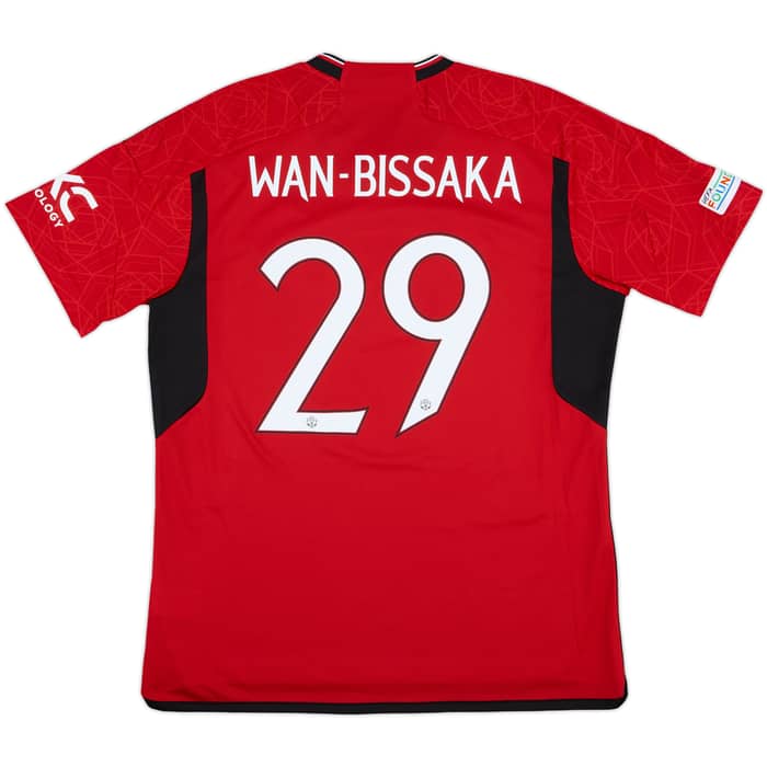 2023-24 Manchester United Home Shirt Wan-Bissaka #29 - 10/10 - (XL)