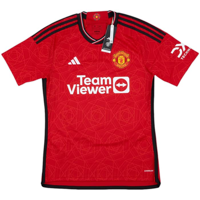 2023-24 Manchester United Home Shirt Mainoo #37 (M)