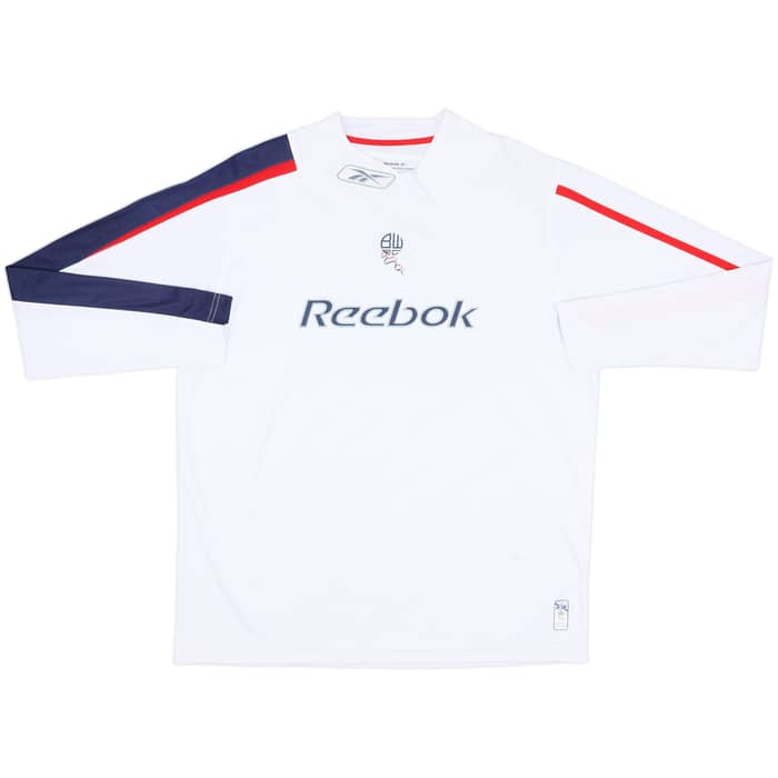 2005-07 Bolton Prototype Home L/S Shirt - 8/10 - (L)