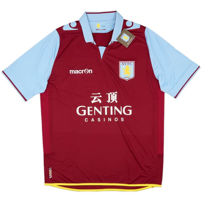 2012-13 Aston Villa Home Shirt Petrov #19 (M)