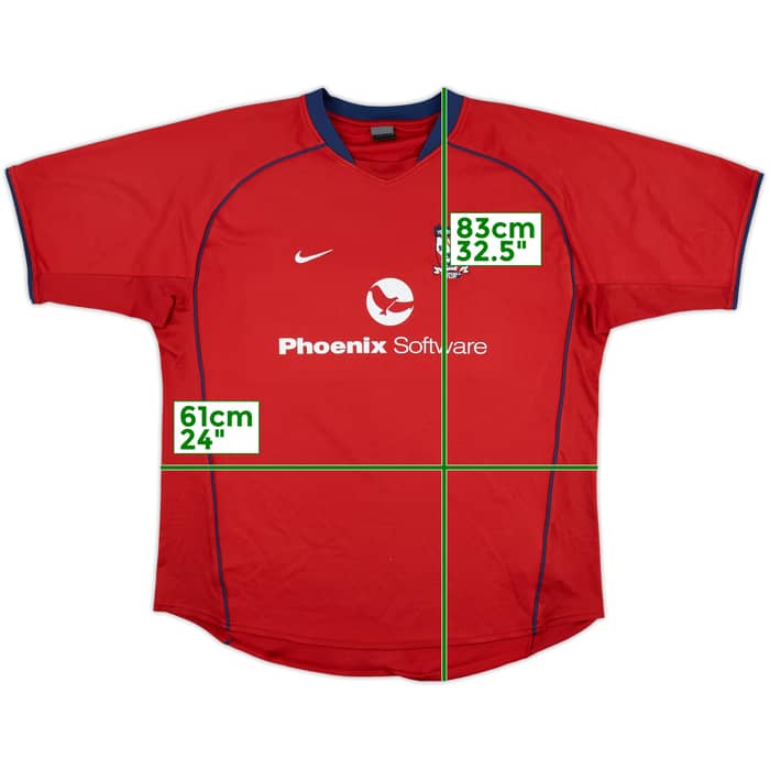 2003-04 York City Match Issue Home Shirt #17