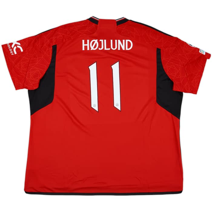 2023-24 Manchester United Home Shirt Højlund #11 (4XL)