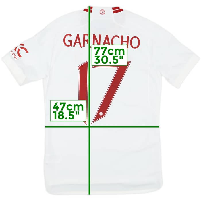 2023-24 Manchester United Third Shirt Garnacho #17 (S)