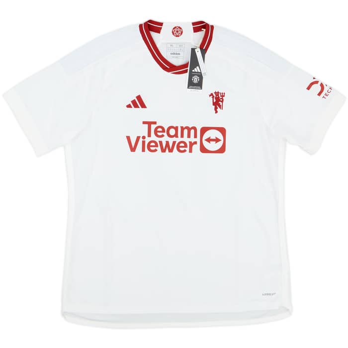 2023-24 Manchester United Third Shirt Garnacho #17 (XL)