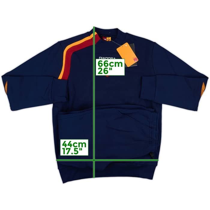 2005-06 Roma Diadora Tracksuit (M)