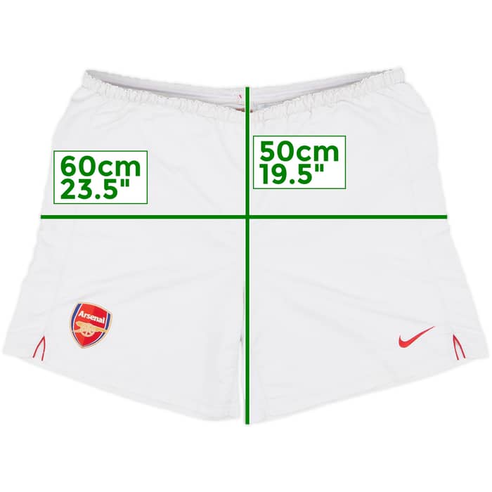 2007-08 Arsenal Home Shorts - 4/10 - (XL)