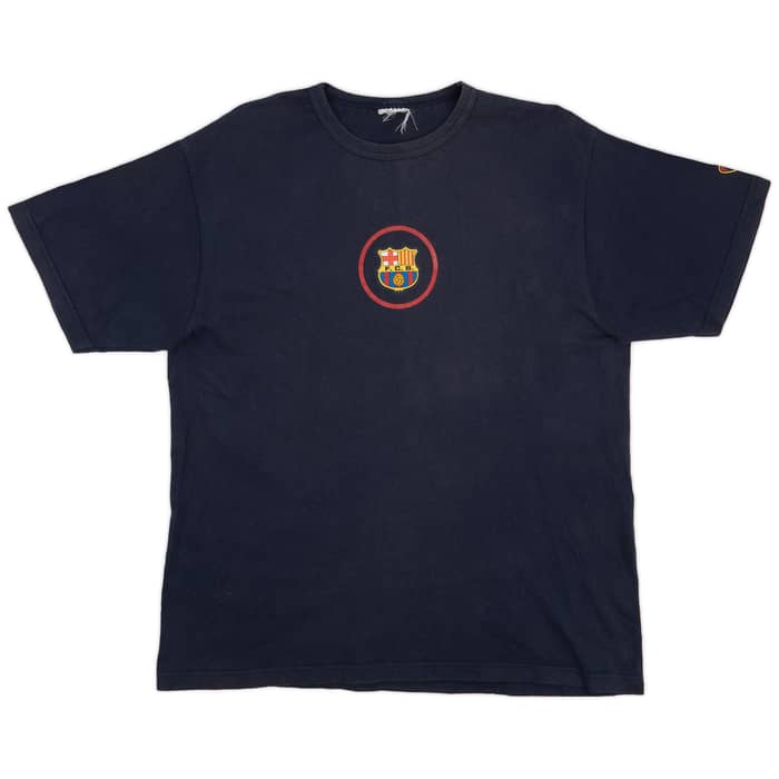 2000-01 Barcelona Nike Cotton Tee - 7/10 - (XL)