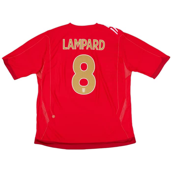 2006-08 England Away Shirt Lampard #8 (XXL)