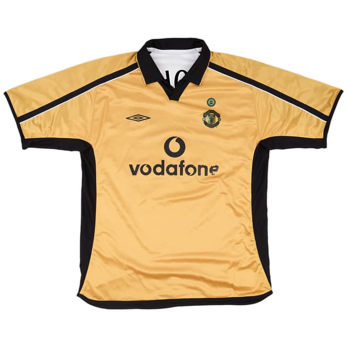 2001-02 Manchester United Centenary Away/Third Shirt Scholes #18 - 7/10 - (XL)