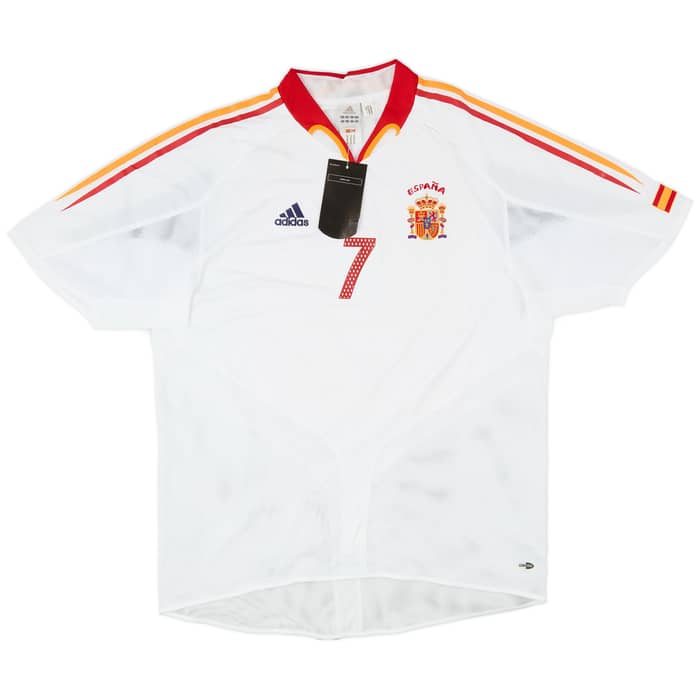 2004-06 Spain Away Shirt Raul #7 (XL)