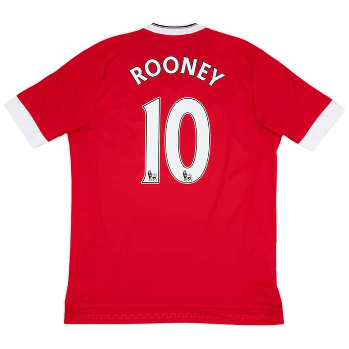 2015-16 Manchester United Home Shirt Rooney #10 - 5/10 - (L)