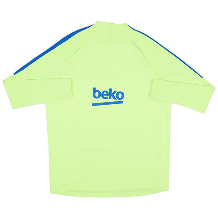 2017-18 Barcelona Nike 1/4 Zip Training Top - 8/10 - (XL)