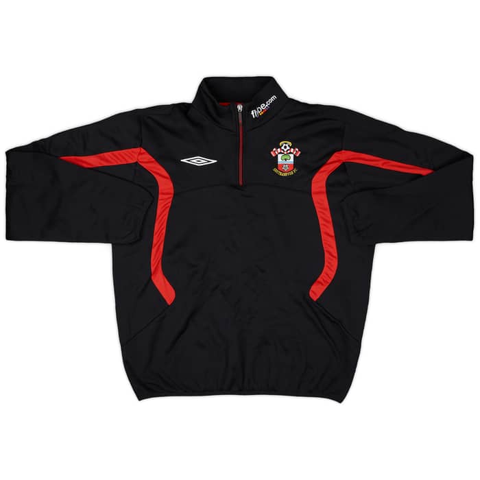 2010-11 Southampton Umbro 1/4 Zip Training Top - 8/10 - (L)
