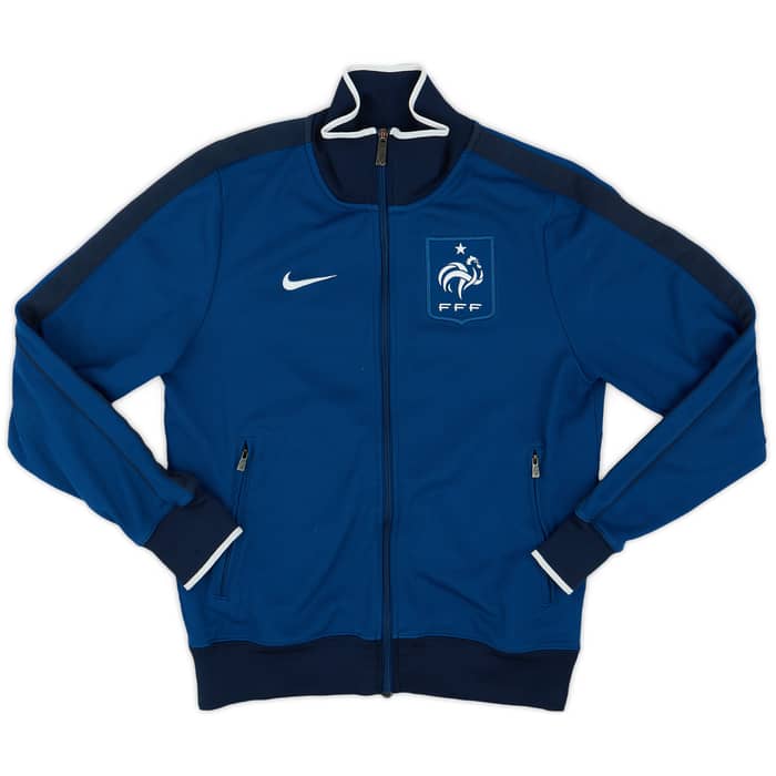 2011-12 France Nike N98 Track Jacket - 8/10 - (S)